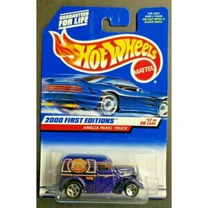 2000 Hot Wheels Anglia Panel #077 First Ed 17of 36 Purple Johnathan's Toy's HW8